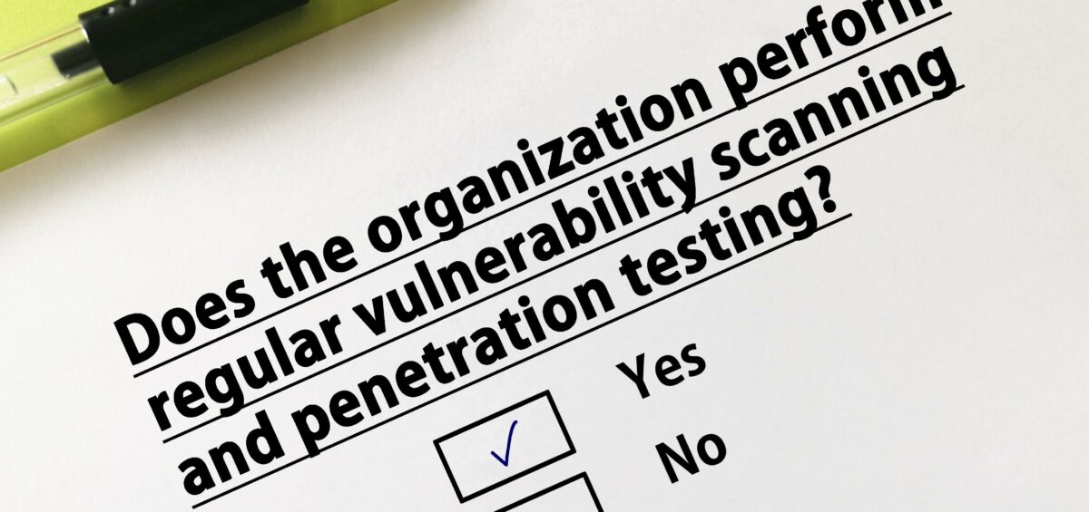 Image of cybersecurity questionnaire