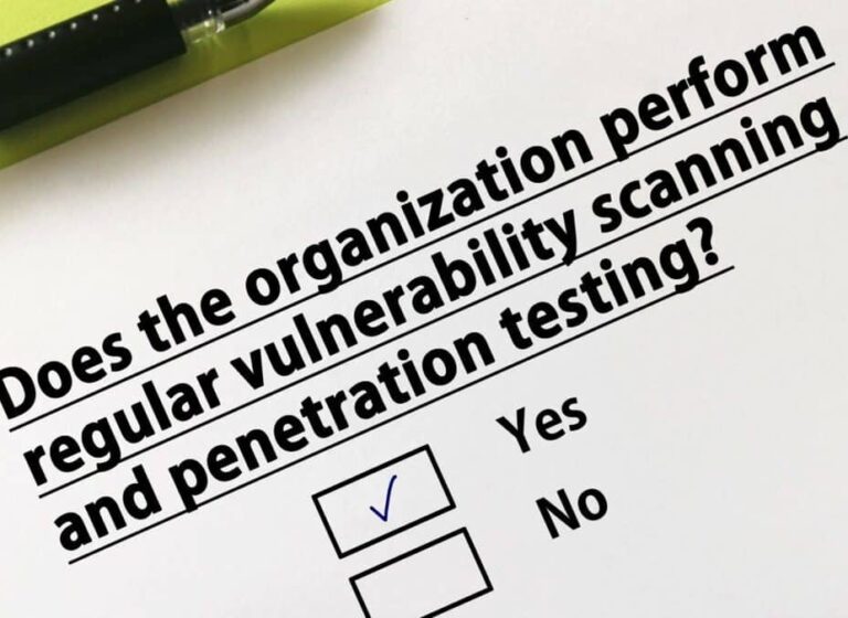 Image of cybersecurity questionnaire