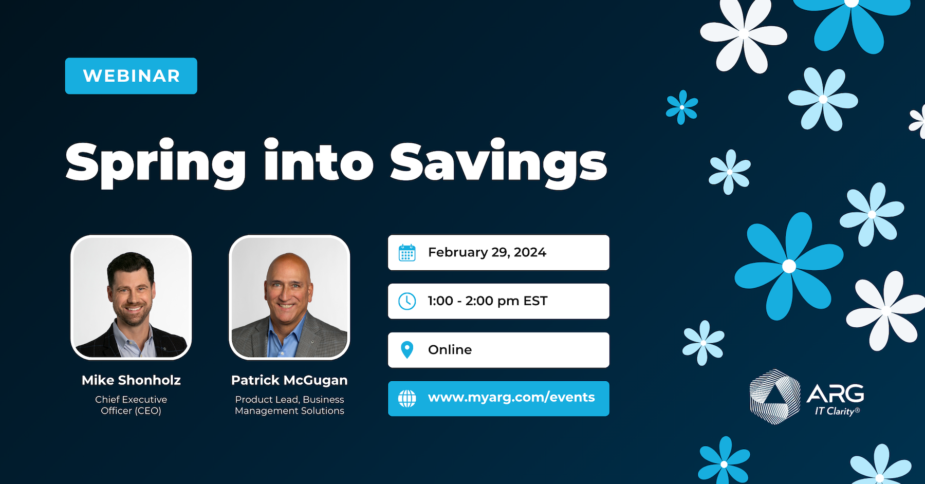 Spring into Savings Webinar